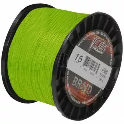 ANGELSCHNUR GEFLOCHTEN RAUBFISCH VICIOUS FISHING GELB - 1372 METER