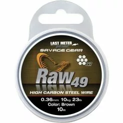 ANGELSCHNUR GEFLOCHTEN SAVAGE GEAR RAW 49