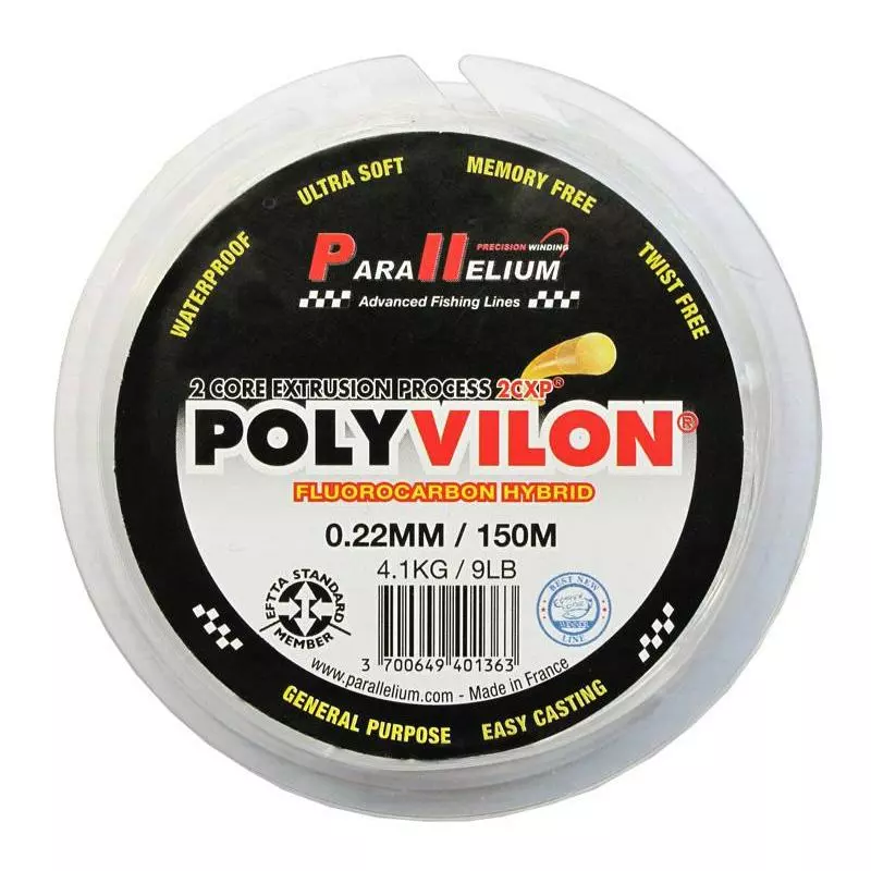FLUOROCARBON PARALLELIUM POLYVILON HYBRID 150 M 3 FLUOROCARBON PARALLELIUM POLYVILON HYBRID 150 M