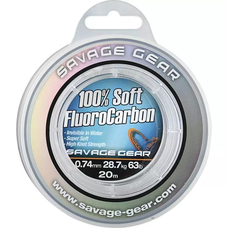 FLUOROCARBON SAVAGE GEAR SOFT FLUORO CARBON 3 FLUOROCARBON SAVAGE GEAR SOFT FLUORO CARBON