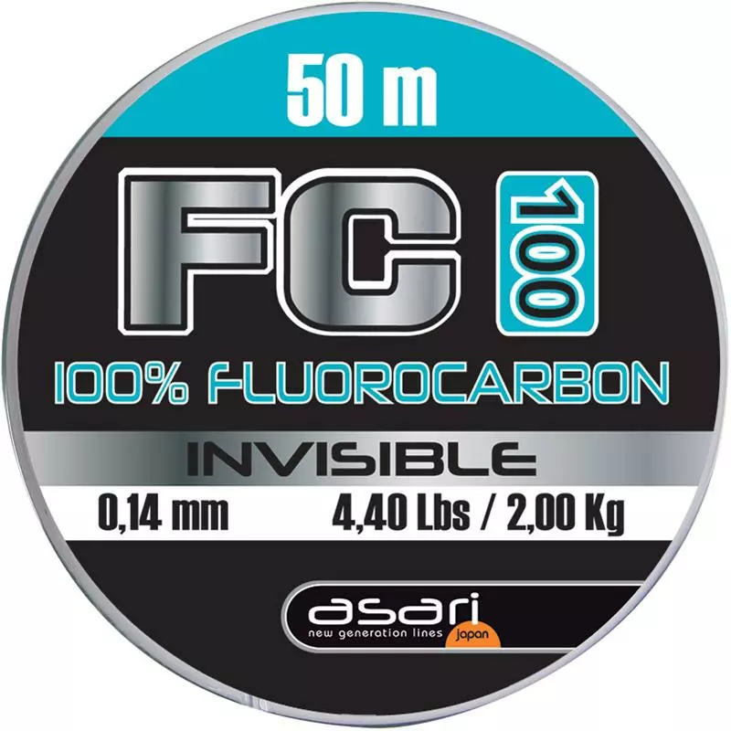 FLUOROCARBONE ASARI FC-100 - 50M 3 FLUOROCARBONE ASARI FC-100 - 50M