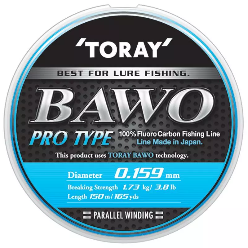 FLUOROCARBONE TORAY FLUORO BAWO PRO TYPE - 150M 3 FLUOROCARBONE TORAY FLUORO BAWO PRO TYPE - 150M