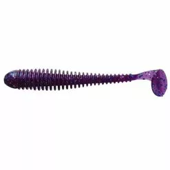 LEURRE SOUPLE CRAZY FISH VIBRO WORM - 10CM - PAR 5