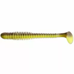 LEURRE SOUPLE CRAZY FISH VIBRO WORM - 8.5CM - PAR 5