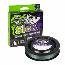 TRESSE BERKLEY SICK 2 IN 1 BRAID AND FLUORO