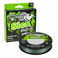 TRESSE BERKLEY SICK BRAID MOSS GREEN - 300M