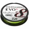 TRESSE DAIWA TOURNAMENT 8 BRAID EVO+ - CHARTREUSE - 135M