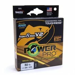 TRESSE POWER PRO SUP 8 SLICK V2 - 135M - MOON SHINE
