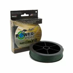 TRESSE POWER PRO SUP 8 SLICK V2 - 135M - MOSS GREEN