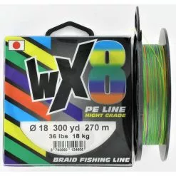 TRESSE POWERLINE WX8 MULTICOLOR - 135M