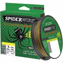 TRESSE SPIDERWIRE STEALTH SMOOTH 8 CAMO - 150M