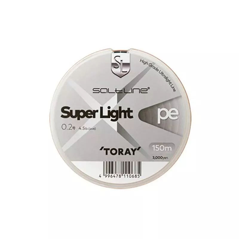 TRESSE TORAY SALTLINE SUPER LIGHT PE - 150M 3 TRESSE TORAY SALTLINE SUPER LIGHT PE - 150M