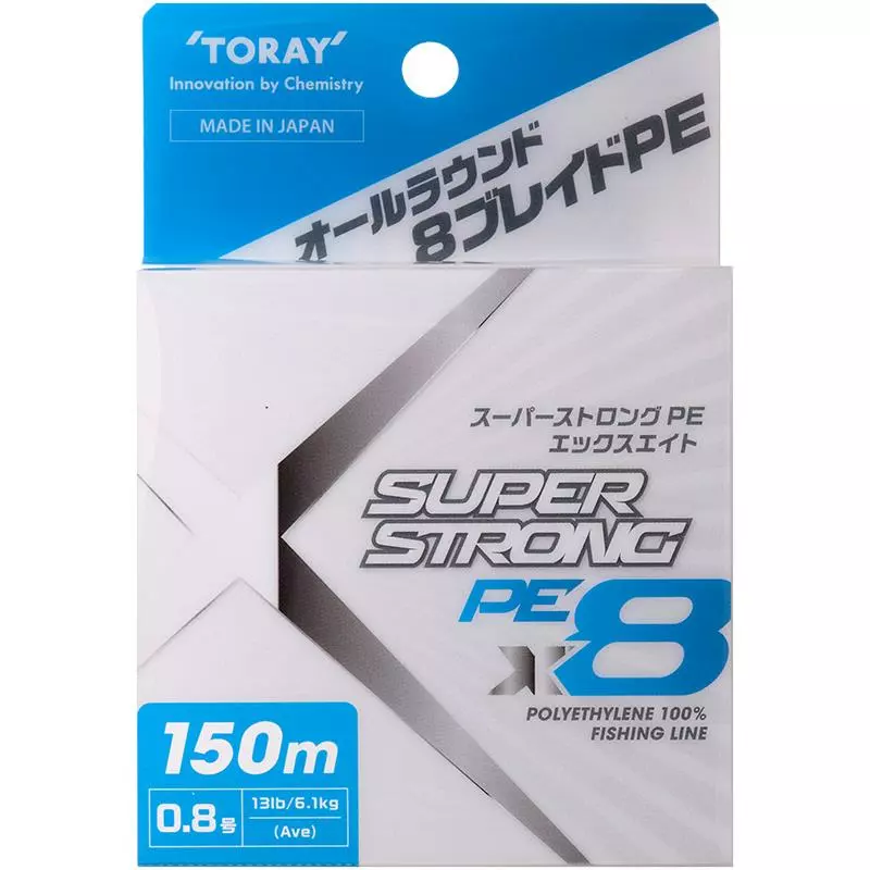 TRESSE TORAY SUPER STRONG PE X8 3 TRESSE TORAY SUPER STRONG PE X8