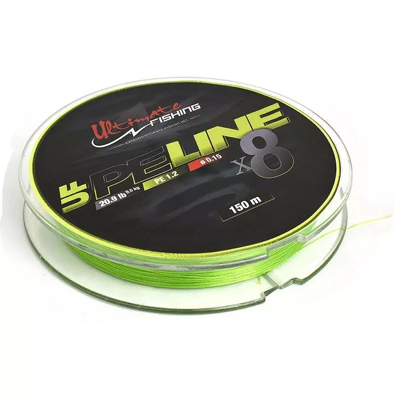 TRESSE ULTIMATE FISHING UF PE LINE X8 - 150M 3 TRESSE ULTIMATE FISHING UF PE LINE X8 - 150M
